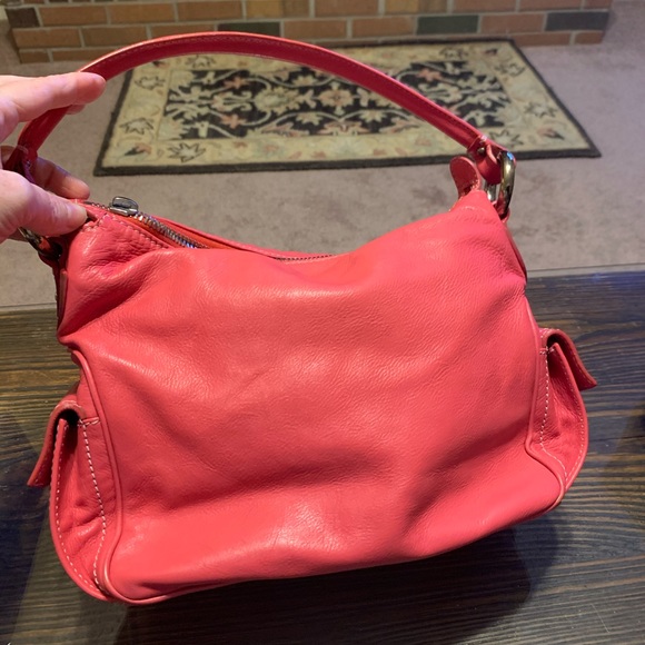 SOLD. Marc Jacobs $950 Italy Pink Slouchy Hobo Bag purse - Picture 11 of 12